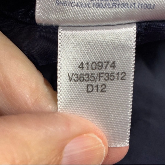 Navy Blue Coat with Red Accents - Picture 13 of 14